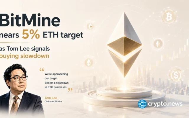 BitMine adds 53,501 ETH as holdings reach 5.9M