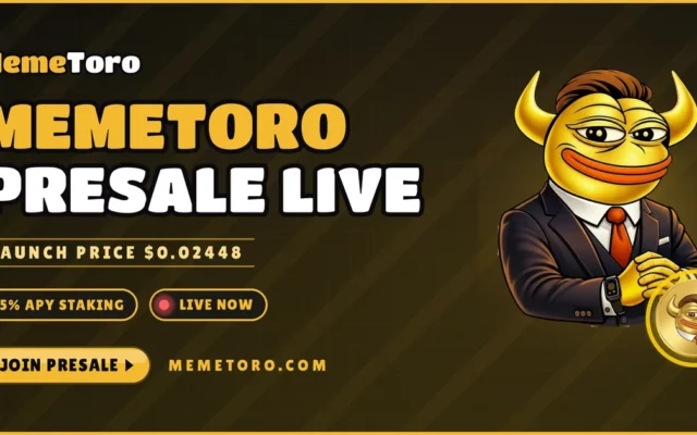 New crypto presale 2026: MemeToro’s AI utility and stage 7 progress stands out