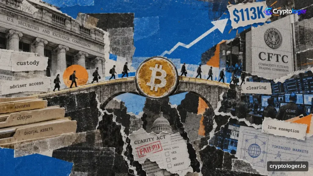 US regulatory crypto push strengthens Bitcoin's path to $113,000